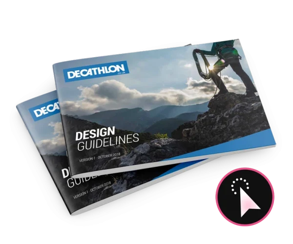 Decathlon UK design guidelines by Design Marie