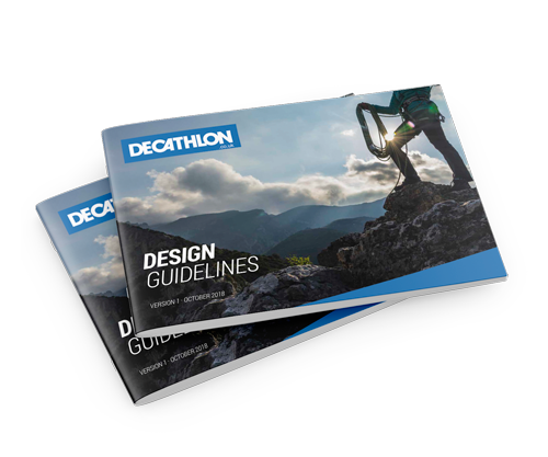 Decathlon UK design guidelines by Design Marie