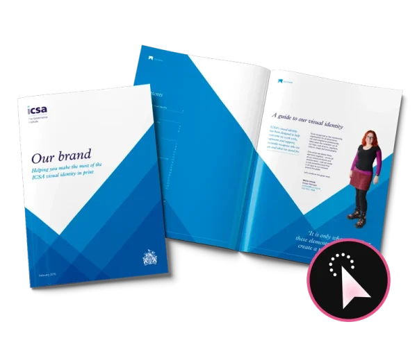 ICSA rebrand by Design Marie